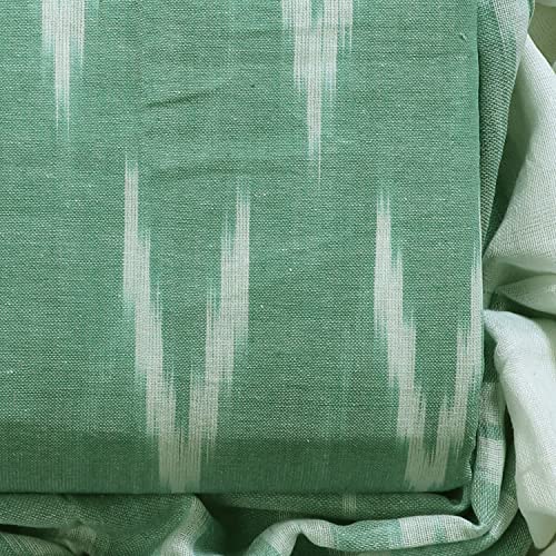 Image of Sun Fashion And Lifestyle Cotton Ikkat Print Unstitched Dress Material, Kurta Set for Women with Dupatta (Ikkat 2, Free Size)