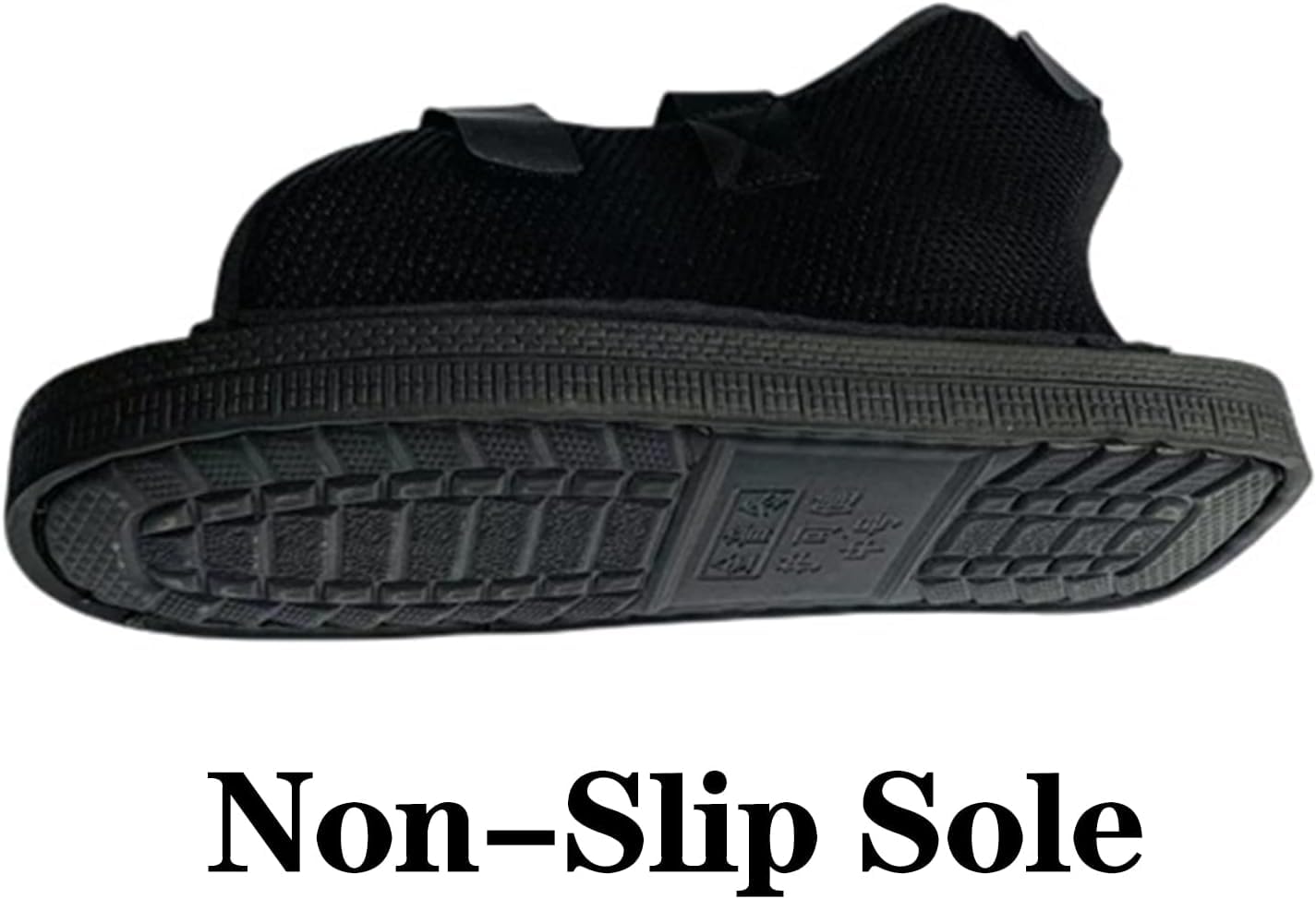 DKULMN Zapato médico con Velcro, Zapato de recuperación para postoperatorio, se Adapta Tanto al pie Izquierdo como al Derecho.,25CM