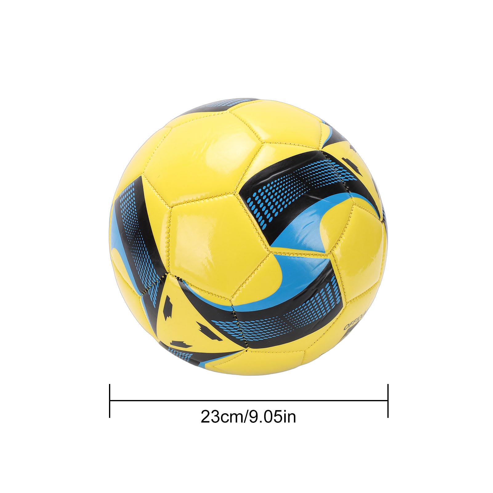Palloni da Calcio Misura 5 da 2 Pezzi con Set di Pompe Calcio Dai Colori Vivaci per Giochi di Allenamento Indoor All'aperto per Bambini Adulti