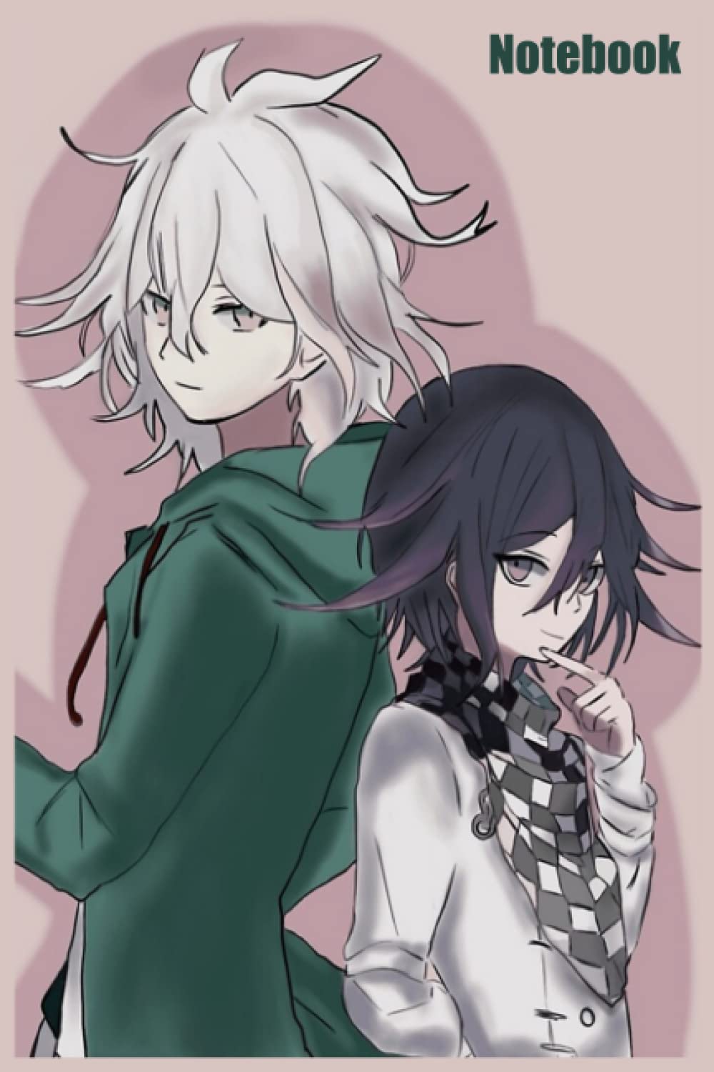Komaeda Nagito And Kokichi Notebook: Journal, Diary, 6x9 110 Pages, Lined College Ruled Paper