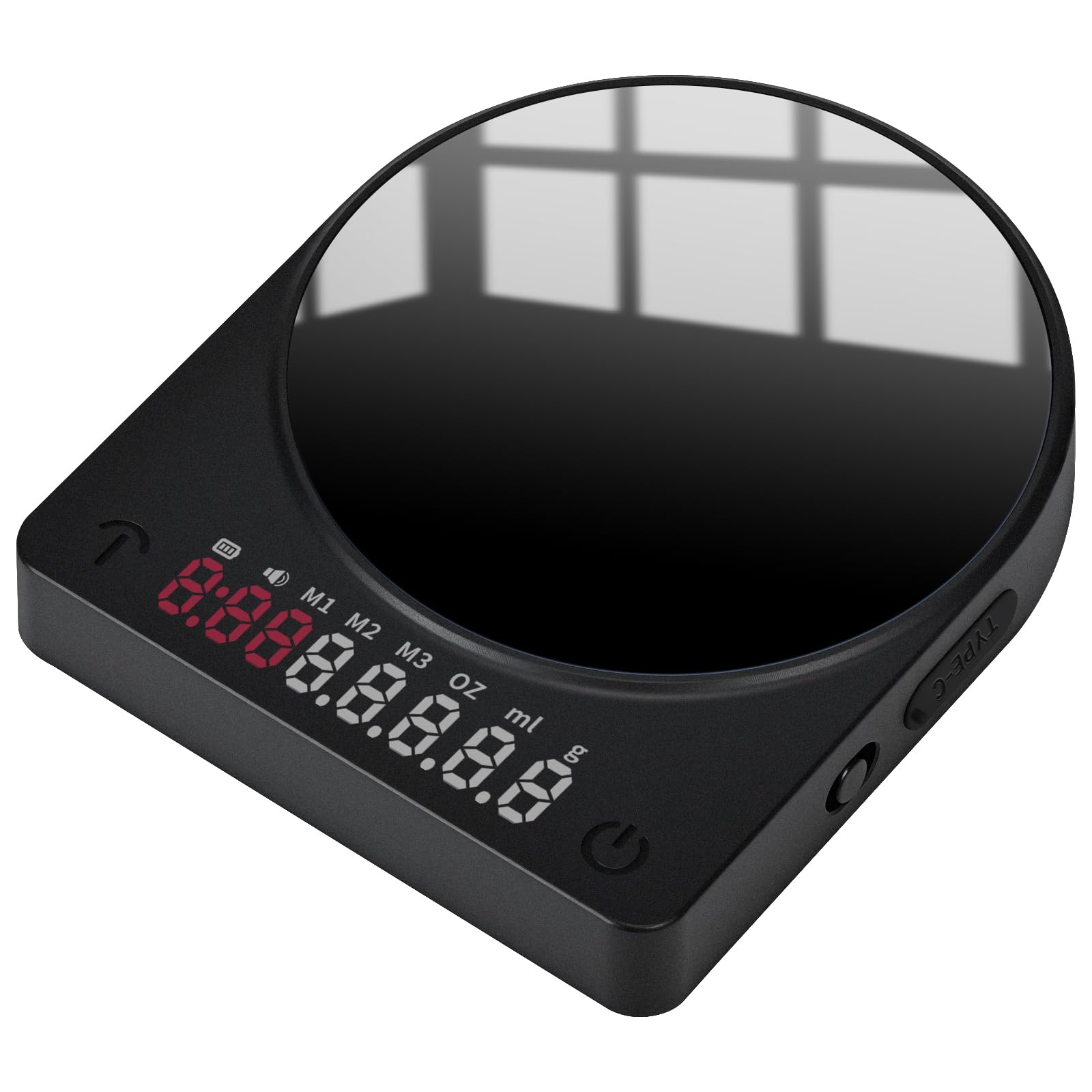 Coffee Scale Mini Espresso Scale with Timer Rechargeable Portable 0.1g Precision Digital Scale for Coffee Beans,Pour-Over/Drip Coffee,Food,Kitchen,Baking,Barista Scale-image-29