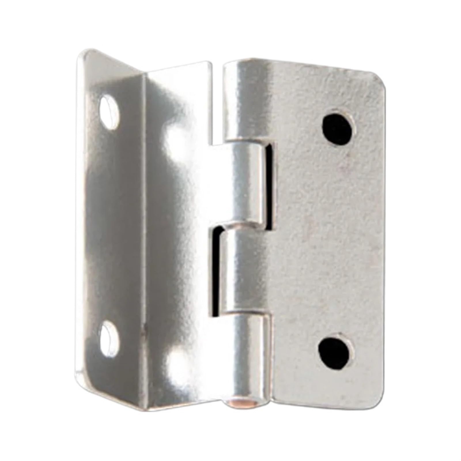 Charnière de boîte en bois pliante à angle droit pour porte d'armoire et meuble, lot de 10