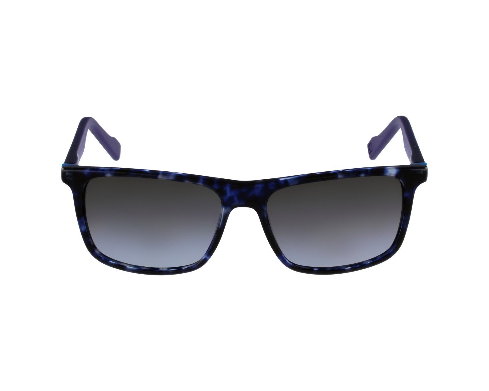 Boss Orange Gradient Rectangular Women's Sunglasses - (BO 0174/S JIY 55PT|55|Blue Color)