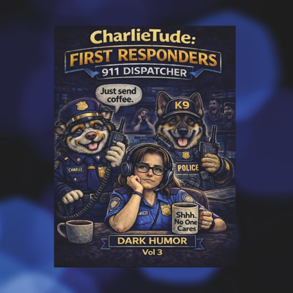 CharlieTude : First Responders - 911 Dispatcher: A Dark Humor Coloring Book Inspired By Real Dispatch Life (CharlieTude First Responders - Dark Humor Series)