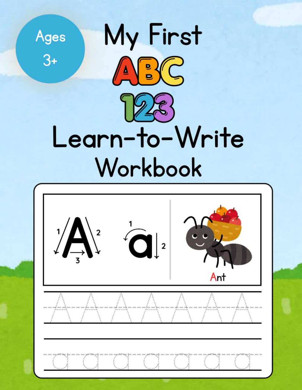 My First Writing Journey: Letter Tracing Workbook: ABC Letter Tracing Practice Workbook for Kids