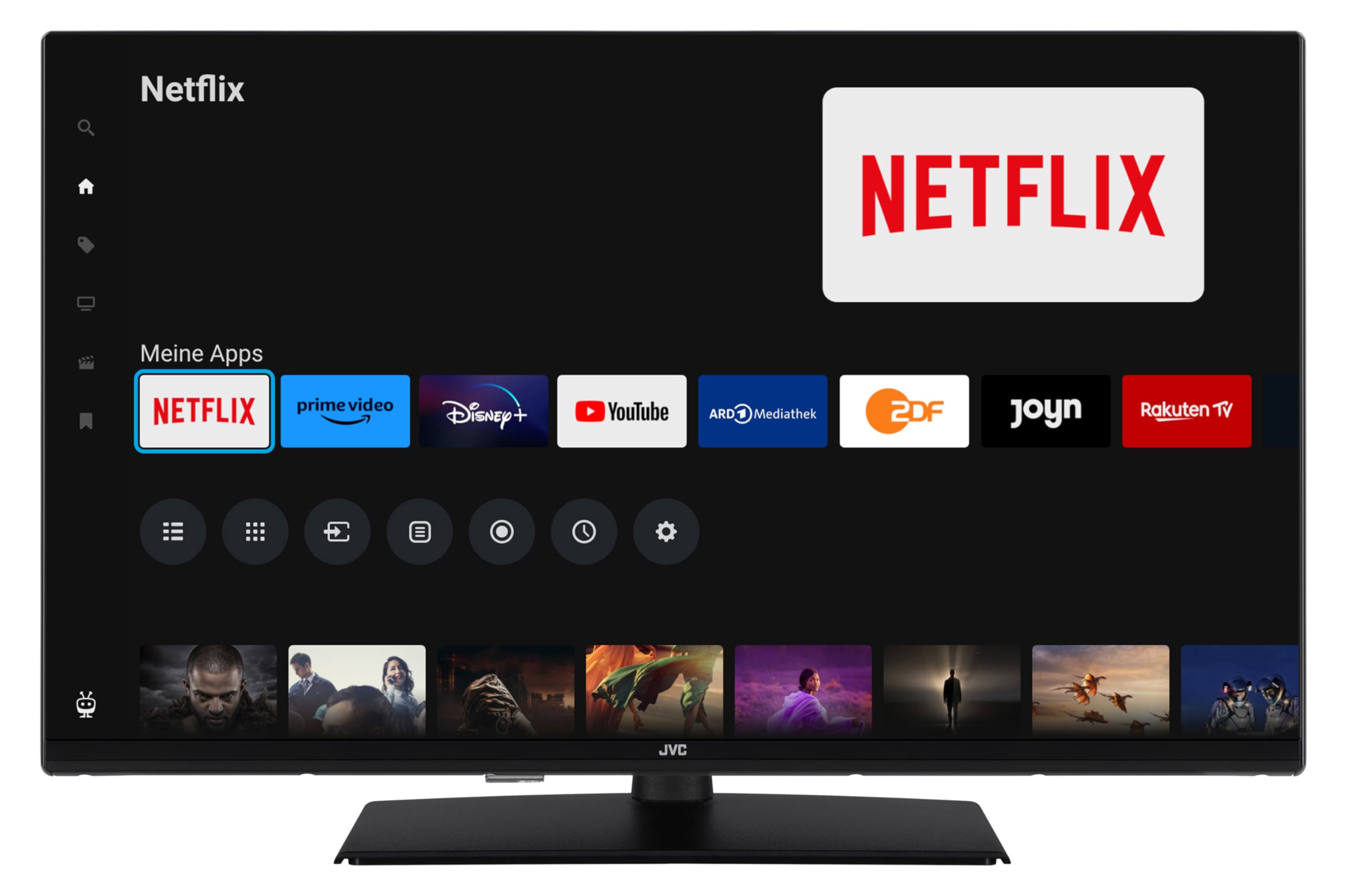 JVC LT-32VF53 Smart TV 32 Pollici Full HD HDR - Dettaglio