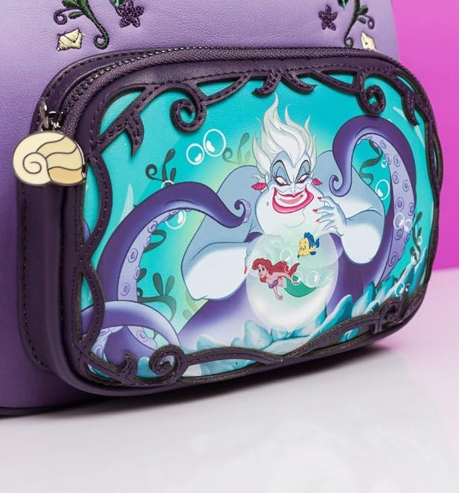 Loungefly × リトルマーメイド ウルスラと触手付き ミニバックパック マルチ One Size 平行輸入 Loungefly × リトルマーメイド ウルスラと触手付き ミニバックパック マルチ One Size 平行輸入