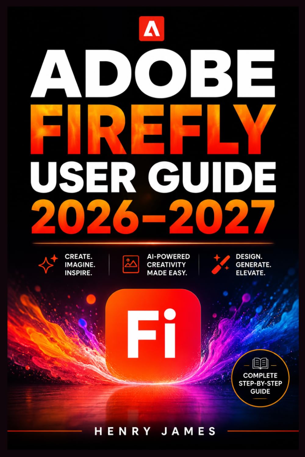 ADOBE FIREFLY USER GUIDE 2026–2027: Mastering AI Image Generation, Generative Fill and Typography Effects Across Photoshop, Illustrator, and Express