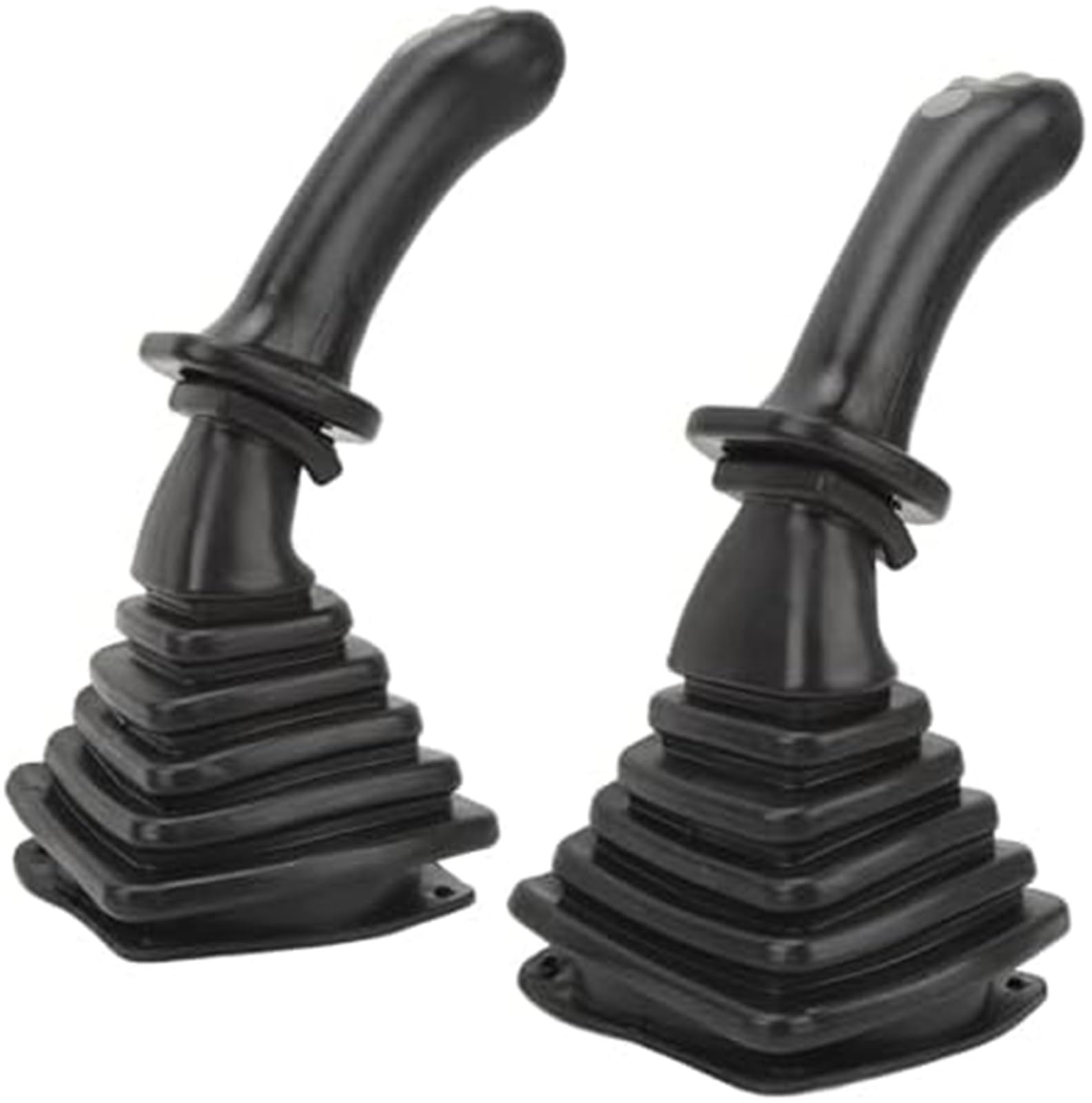 3-przyciskowy joystick do koparki, czarny stop aluminium ABS, ulepszona ergonomia z 6-stykowymi 3 przyciskami, bezproblemowa integracja, do DH DX150 215 225 300 3709C [Gra wideo] Joystick do k