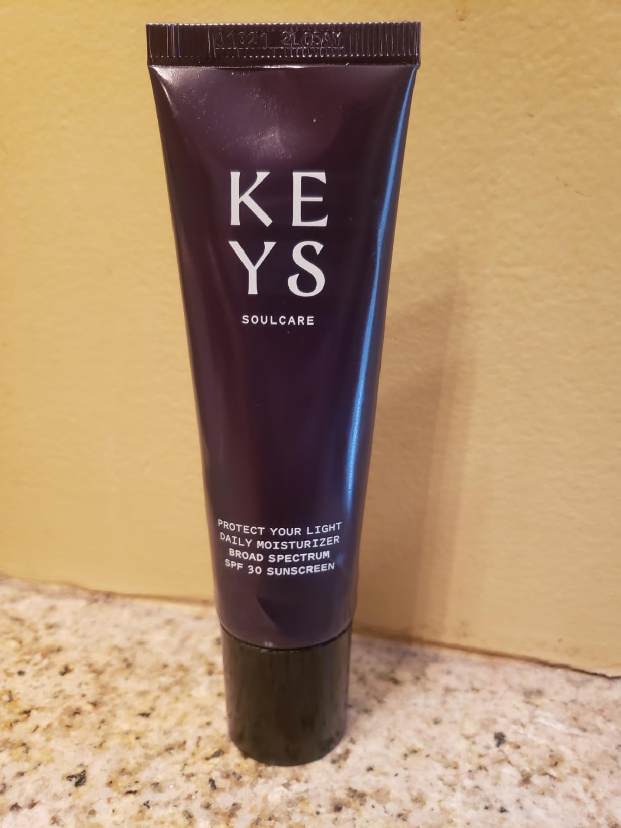 Keys Soulcare Protect Your Light Daily Moisturizer SPF 30 Sunscreen, Lightweight Formula with UVA+UVB Protection, Vegan, Cruelty-Free, 1.69 Fl Oz