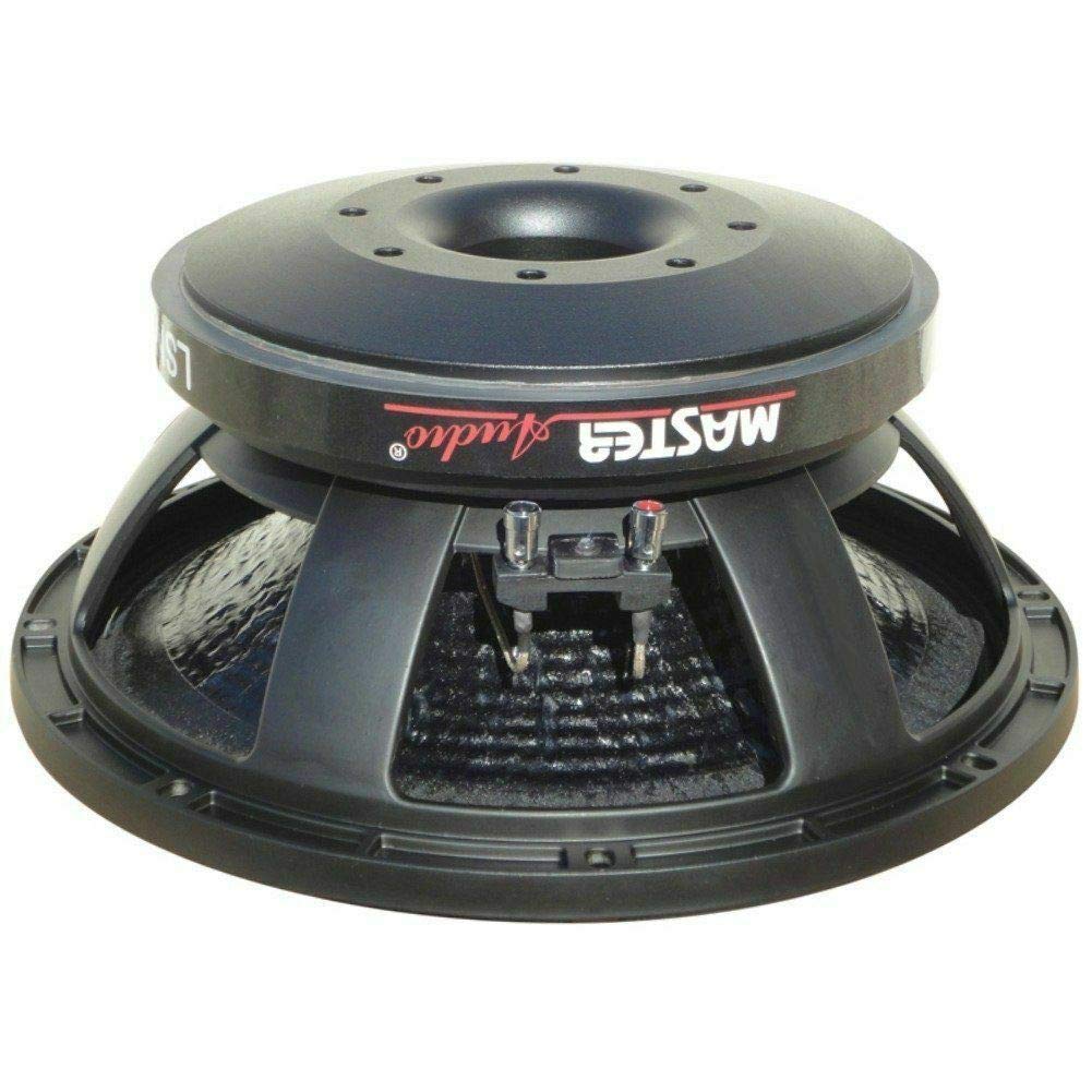 MASTER AUDIO 1 subwoofer LSN15/8 altoparlante 38,00 cm 380 mm 15" 600 watt rms 1200 watt max impedenza 8 ohm casa party sensibilità 97 db, 1 pezzo