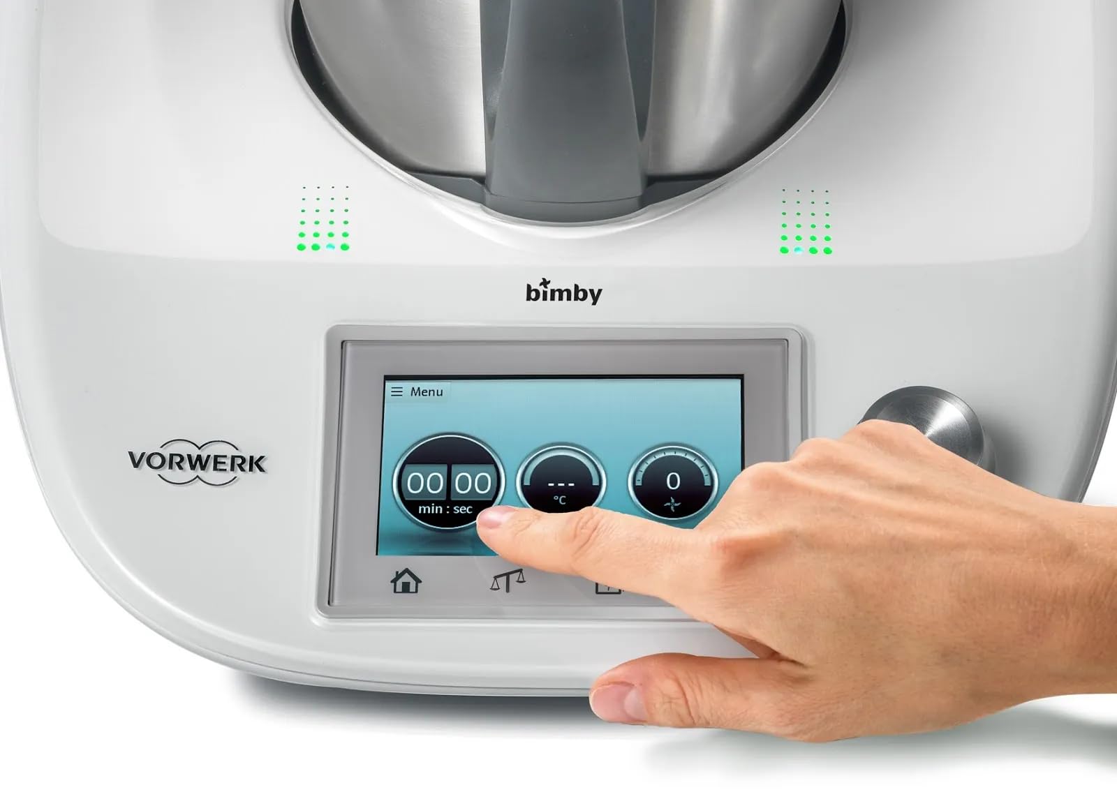 Bimby TM5 Robot da Cucina Multifunzione, COME NUOVO SCATOLATO- Boccale Inox 2 L, Bilancia Digitale Integrata, Motore a Trasmissione Diretta, Display Touch, Set Accessori Inclusi, Garanzia 24 Mesi