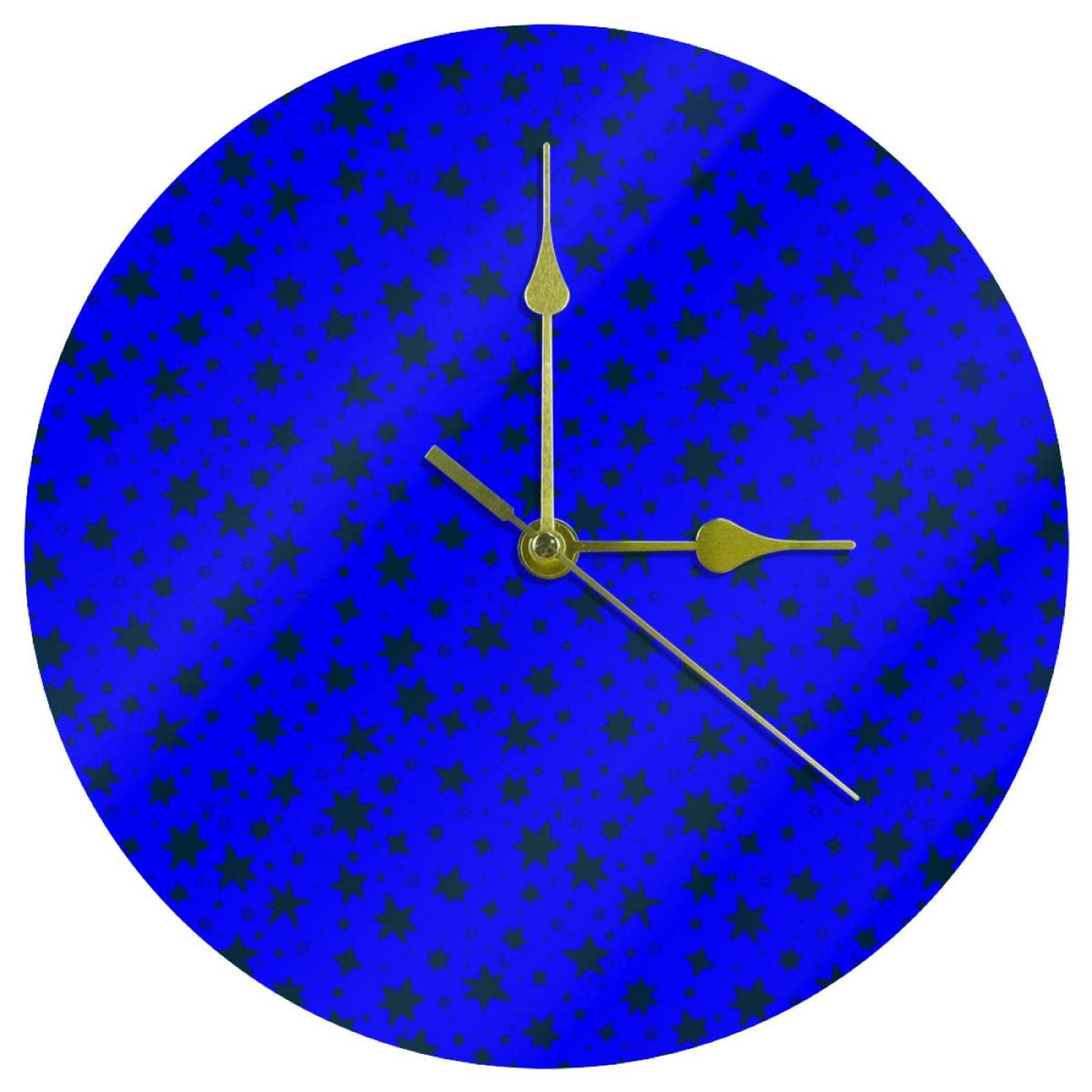 Horloge murale ronde en acrylique haut de gamme au design moderne