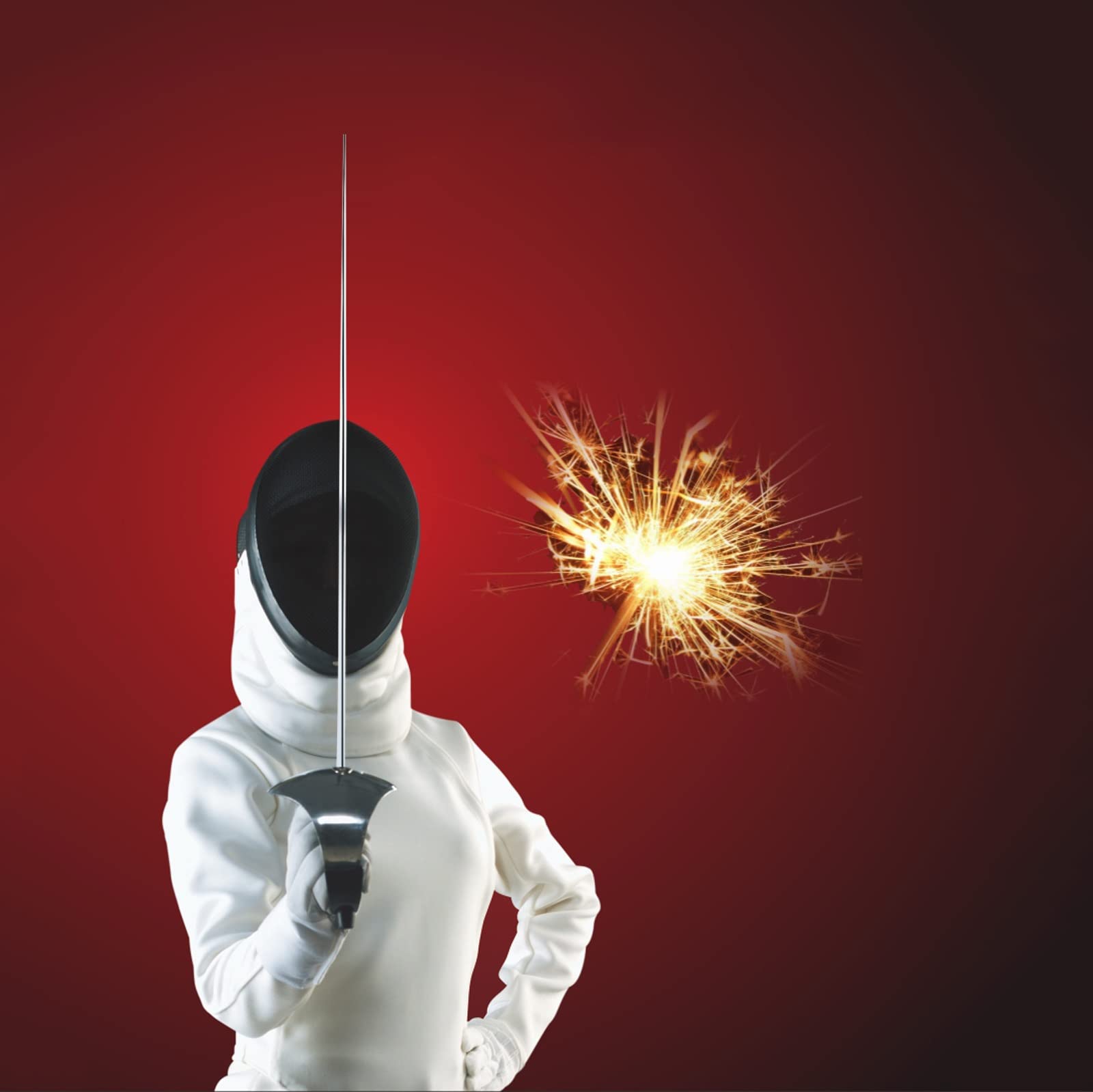 Erwachsene Und Kinder Fechthelm 350N Fechthut Fechttrainingsgerät for Das Fechttraining