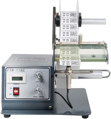 CGOLDENWALL Dispensador automático de etiquetas Máquina dispensadora de cinta de contador de etiquetas, máquina separadora de etiquetas, máquina