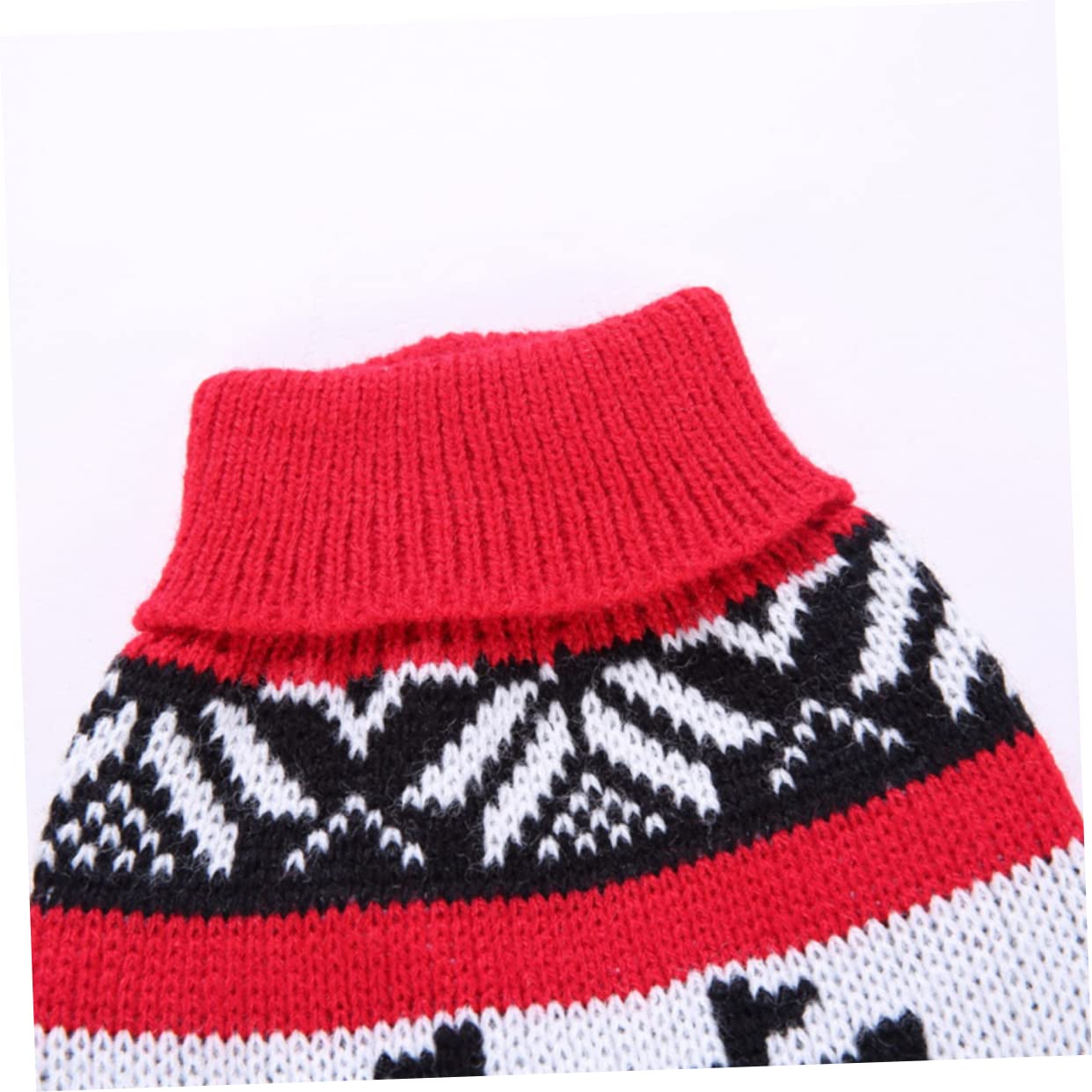 BESPORTBLE 3 Pezzi di Maglione per Animali Domestici Abbigliamento Festivo per Animali Maglione A Collo Alto per Animali Domestici Vestiti Invernali per Cani Maglione Lavorato A Maglia