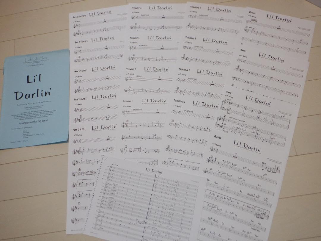 ビッグバンド楽譜「Li'l Darlin'」
