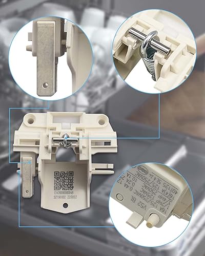Miniatura 2 de Interruptor de bloqueo de puerta de lavavajillas DD81-01629A DD81-02132A para lavavajillas Samsung DW80F600UTB DW80F600UTS DW80F800UWS DW80F600UTW