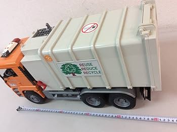 Amazon.co.jp: bruder ブルーダー 横開きごみ収集車 乗り物