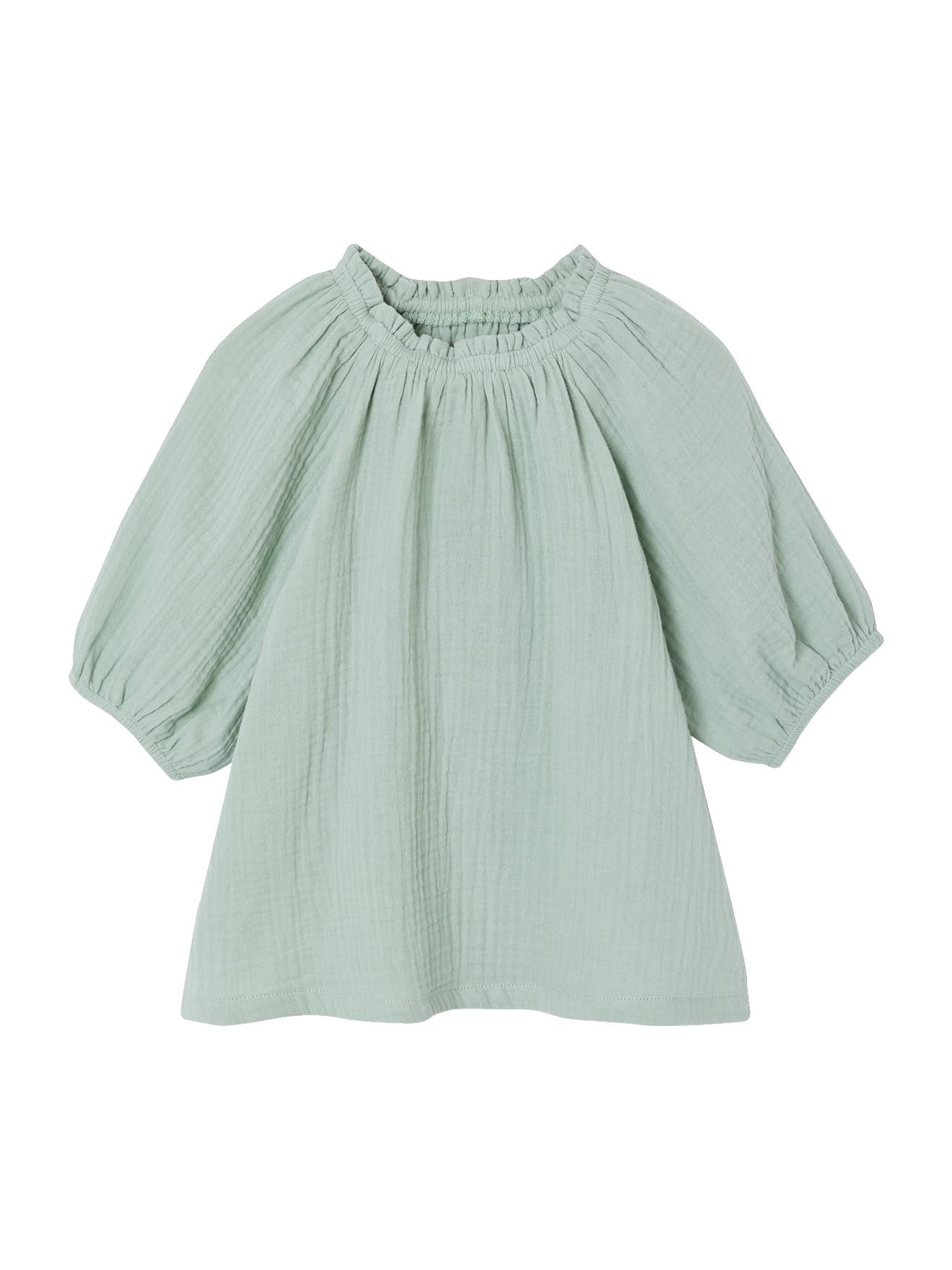 Vertbaudet Musselinbluse Mädchen mit Ballonärmeln