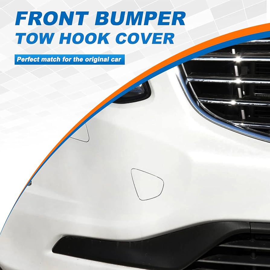Amazon.com: Front Bumper Tow Hook Cover Towing Eye Cap Fit