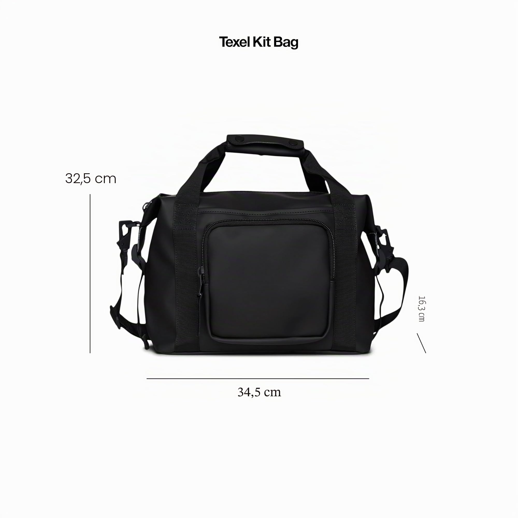 RAINS Sac Texel Kit Bag W3 Black, Noir, Kit sacs