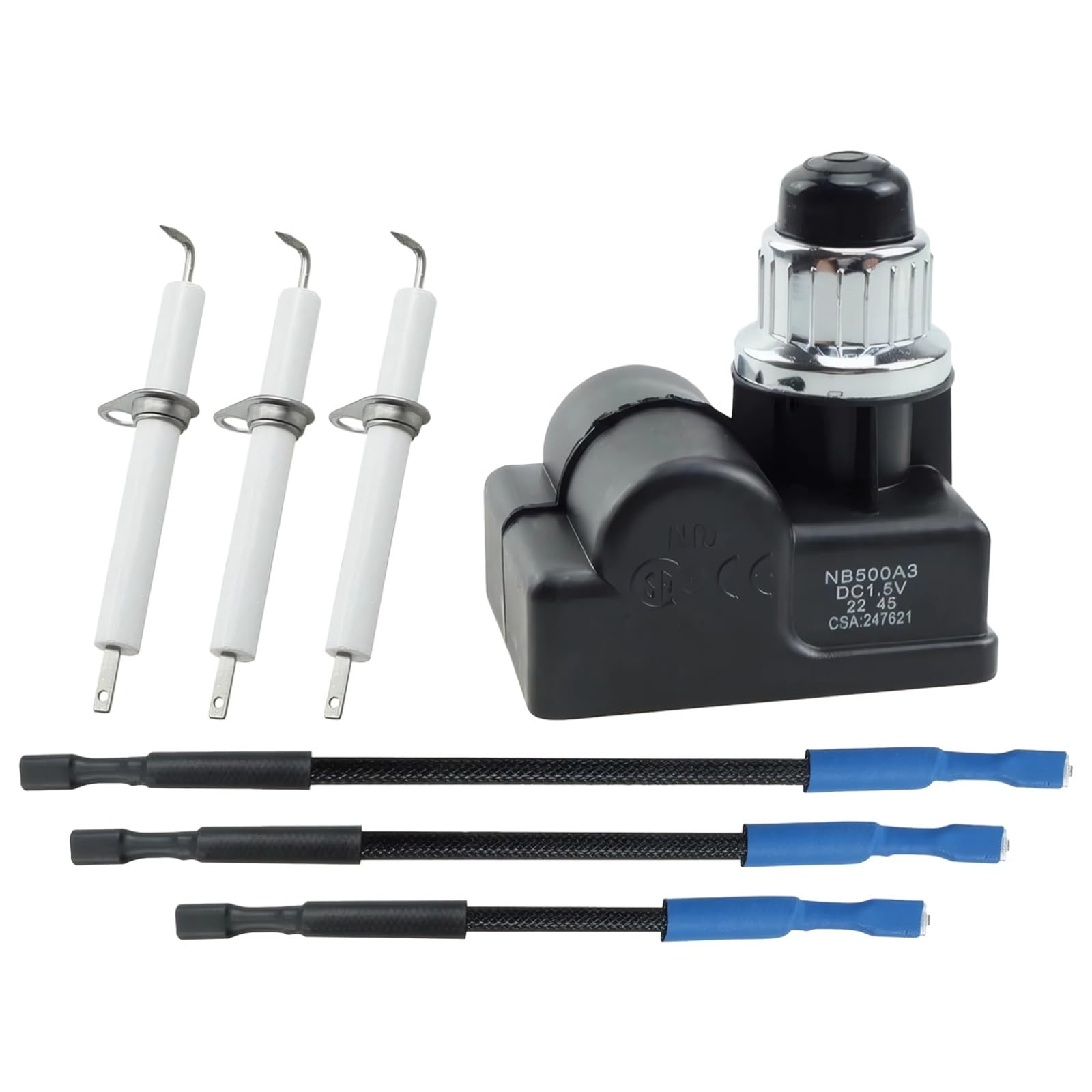 Kit de repuesto de encendedor TS-IG3007 con sonda antioxidante para parrilla Pitboss