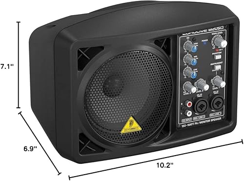 Miniatura 5 de Behringer Eurolive B205D Active - Sistema de altavoces PAmonitor de 150 vatios