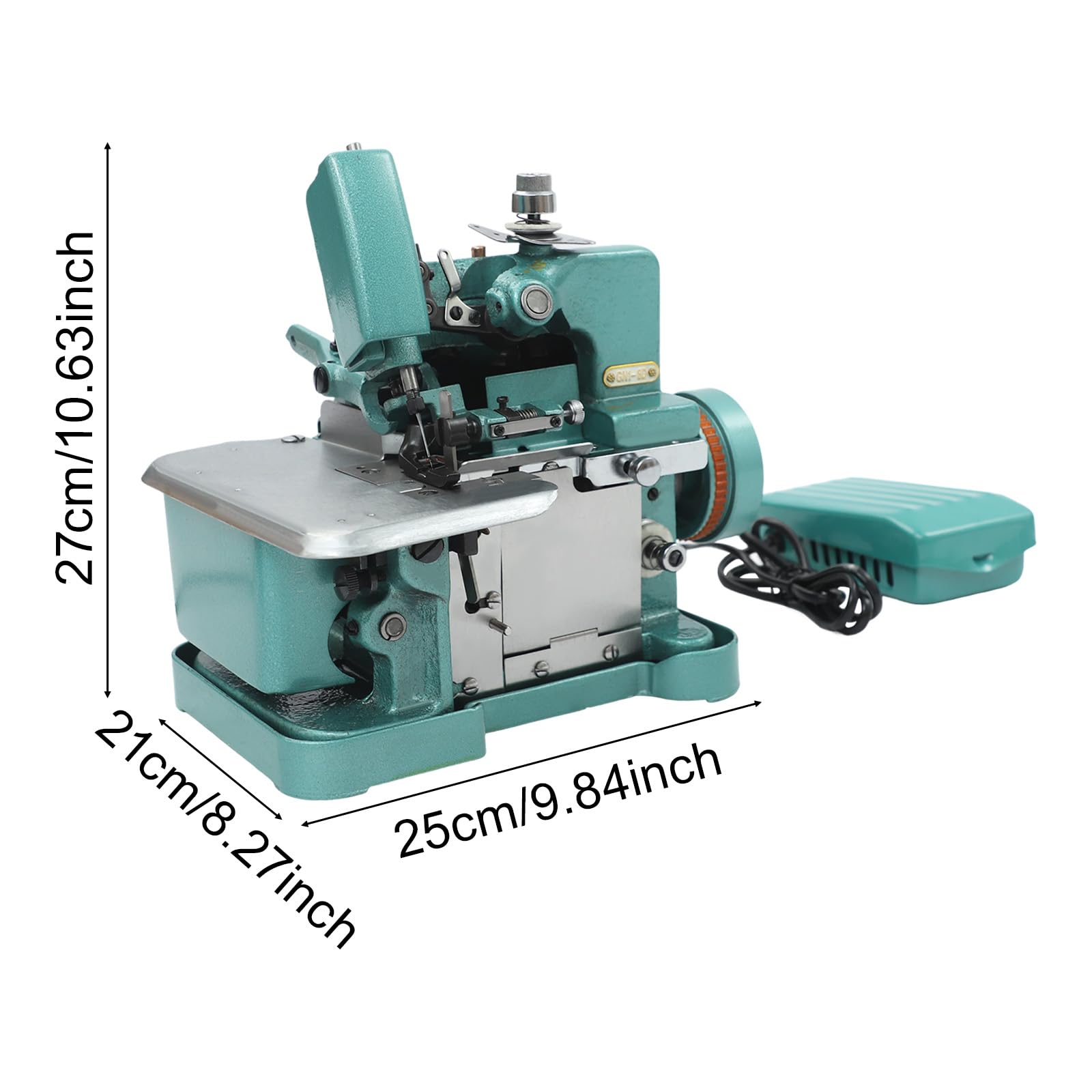 Macchina overlock, macchina da cucire overlock, macchina da 150 W, può essere utilizzata in sartorie, negozi, centri commerciali, case private
