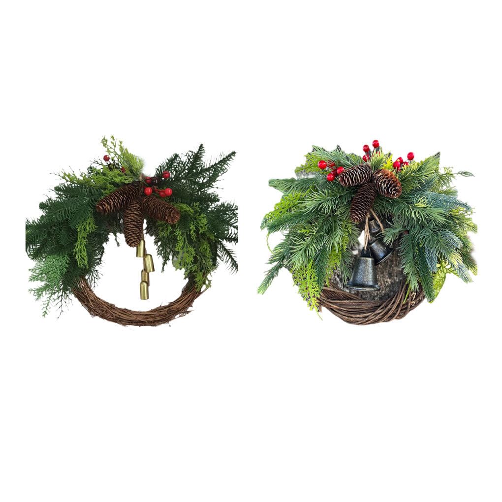 Hermosa de Flores Decorativa para Navidad con Flores y,Estilo 1