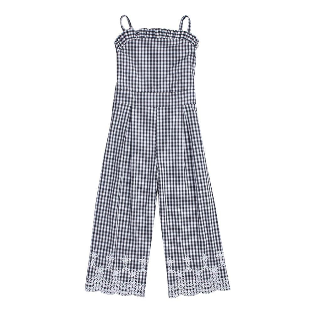 Girls Cotton Jumpsuits/Playsuits In Black Color-image-19