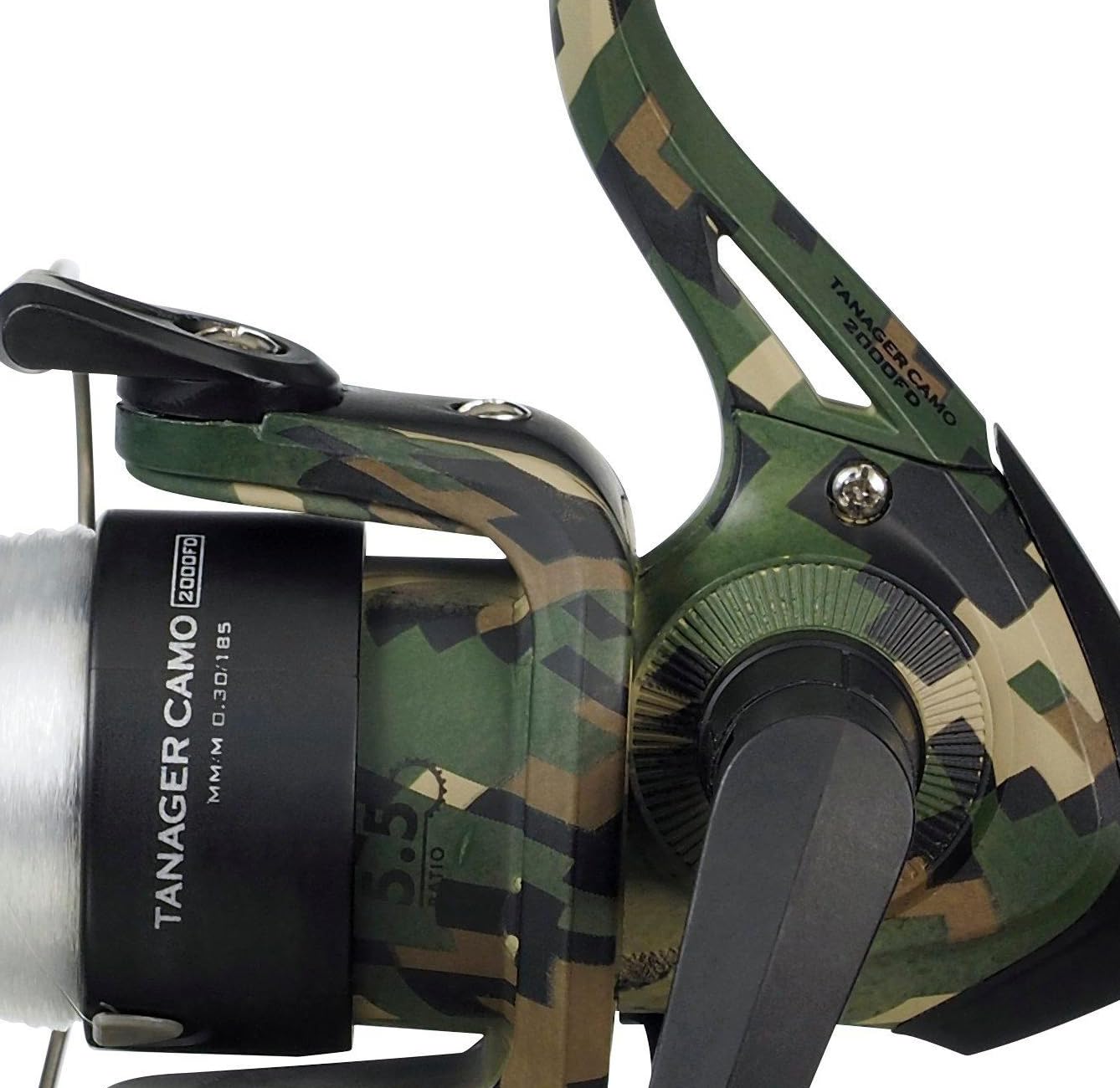 Mitchell Tanager Camo II Spin Combo | Ensemble Canne à pêche Spinning légère et Moulinet pour la pêche en Eau Douce et la pêche aux carnassiers | Unisexe | Plusieurs Options Disponibles