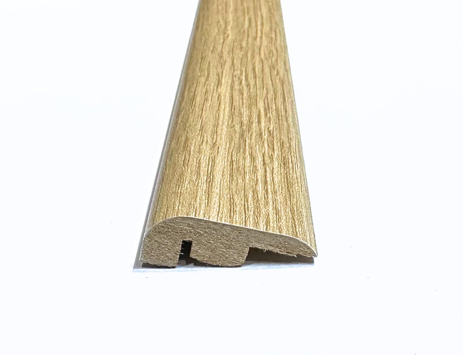 San Diego Oak Laminate & Wood Flooring Section Transition Bar MDF Threshold Strip End Edge Profile Door Trim Moulding Oak (1, 900mm (2ft 9"))