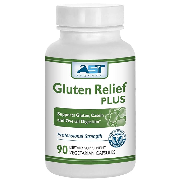 Buy Gluten Relief Plus 90 Vegetarian Capsules Gluten Digestion