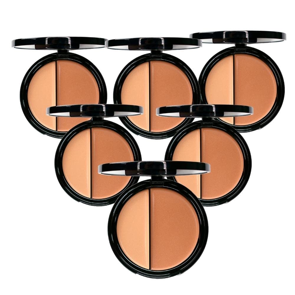 EVE PEARL HD Dual Foundation Full Coverage Foundation Set Long Lasting Everyday Non Greasy Lightweight Texture Makeup Set