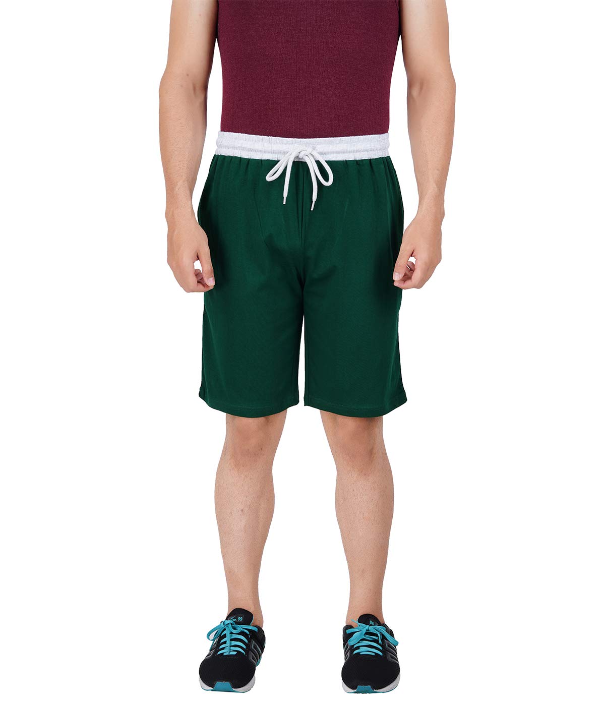 pride apparel Men's Cotton Shorts/Bermuda Cotton with Dual Side Pockets-picture-53