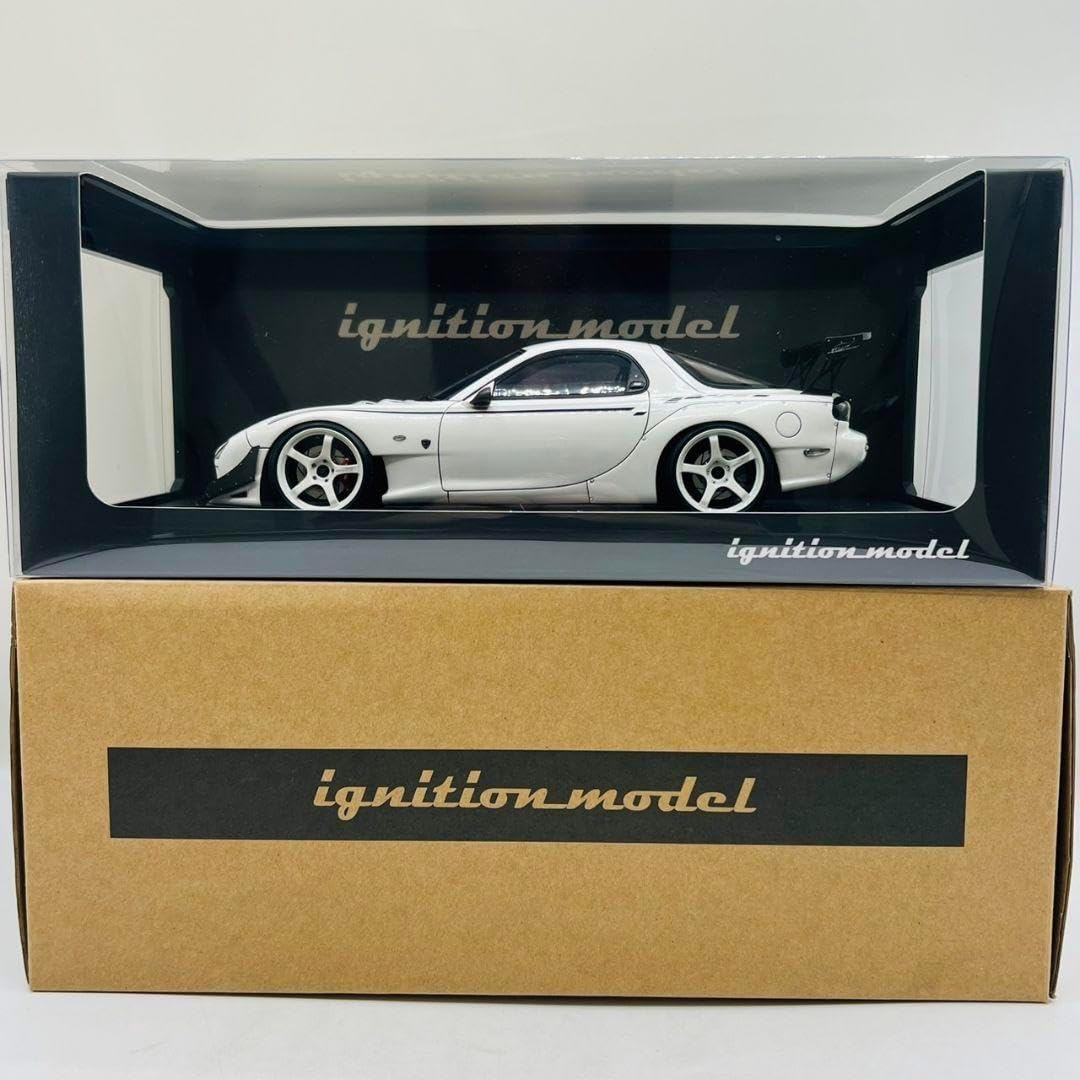 ignition model 1/18 マツダ RX-7 FD35 フィード Ignition Model 1:18 Mazda RX-7 (FD3S) FEED Afflux GT3 in Yellow