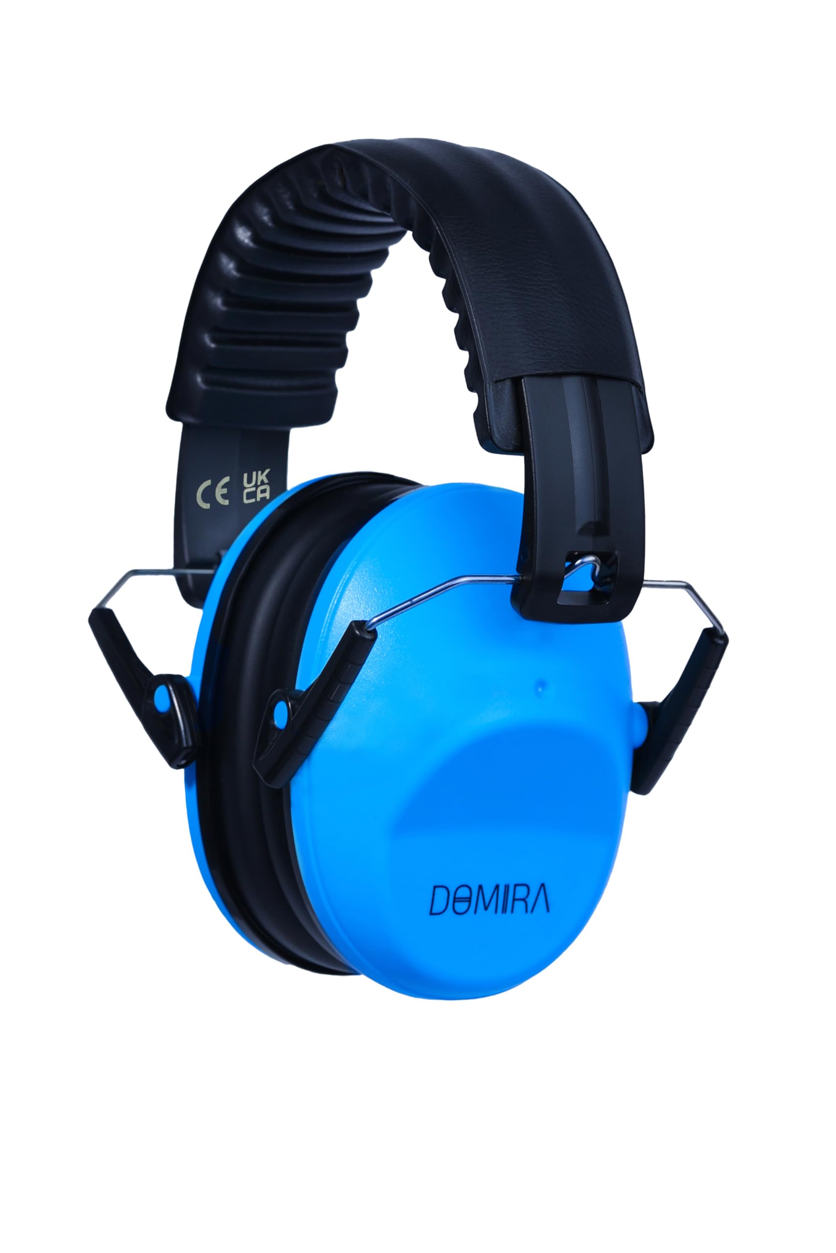 Domira Unisex Sky Blue Ear Defenders – Noise Cancelling Ear Muff For Adults & Kids – Hearing Protection, Shooting Ear Defenders, Autism Headphones, Soundproof Ear Muffs For Sleeping, Work & Travel (Sky Blue) Stander