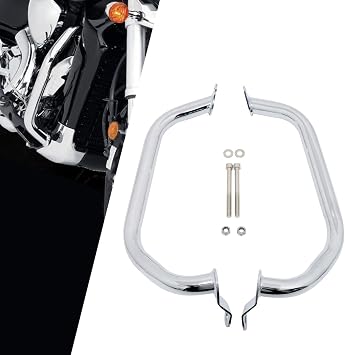 Worldmotop Front Highway Engine Guards Crash bar Replacement for Suzuki Boulevard M109R 2006-2022 for M109R