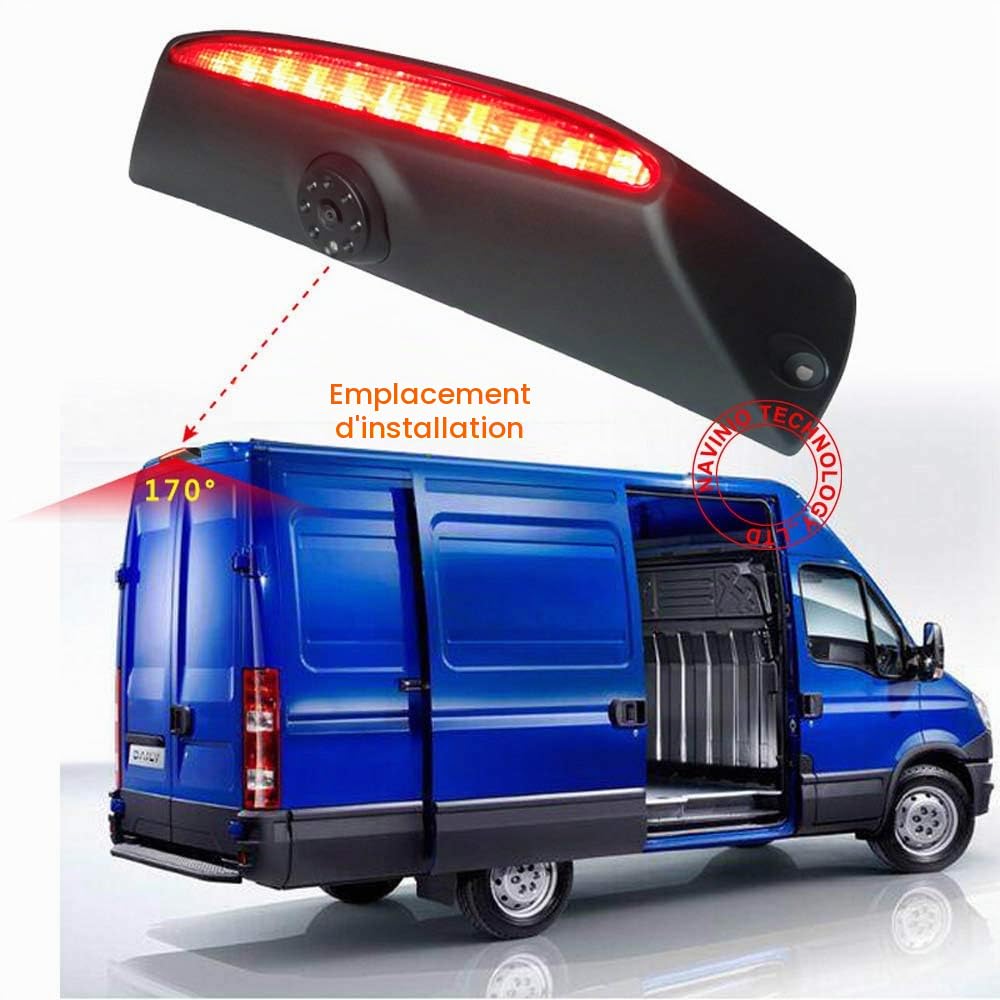 Voiture Troisième monté sur Le Toit Haut caméra Lampe de Frein lumière de Frein Vue arrière Caméra de recul pour Fiat IVECO Daily 4 Gen 2011-2014