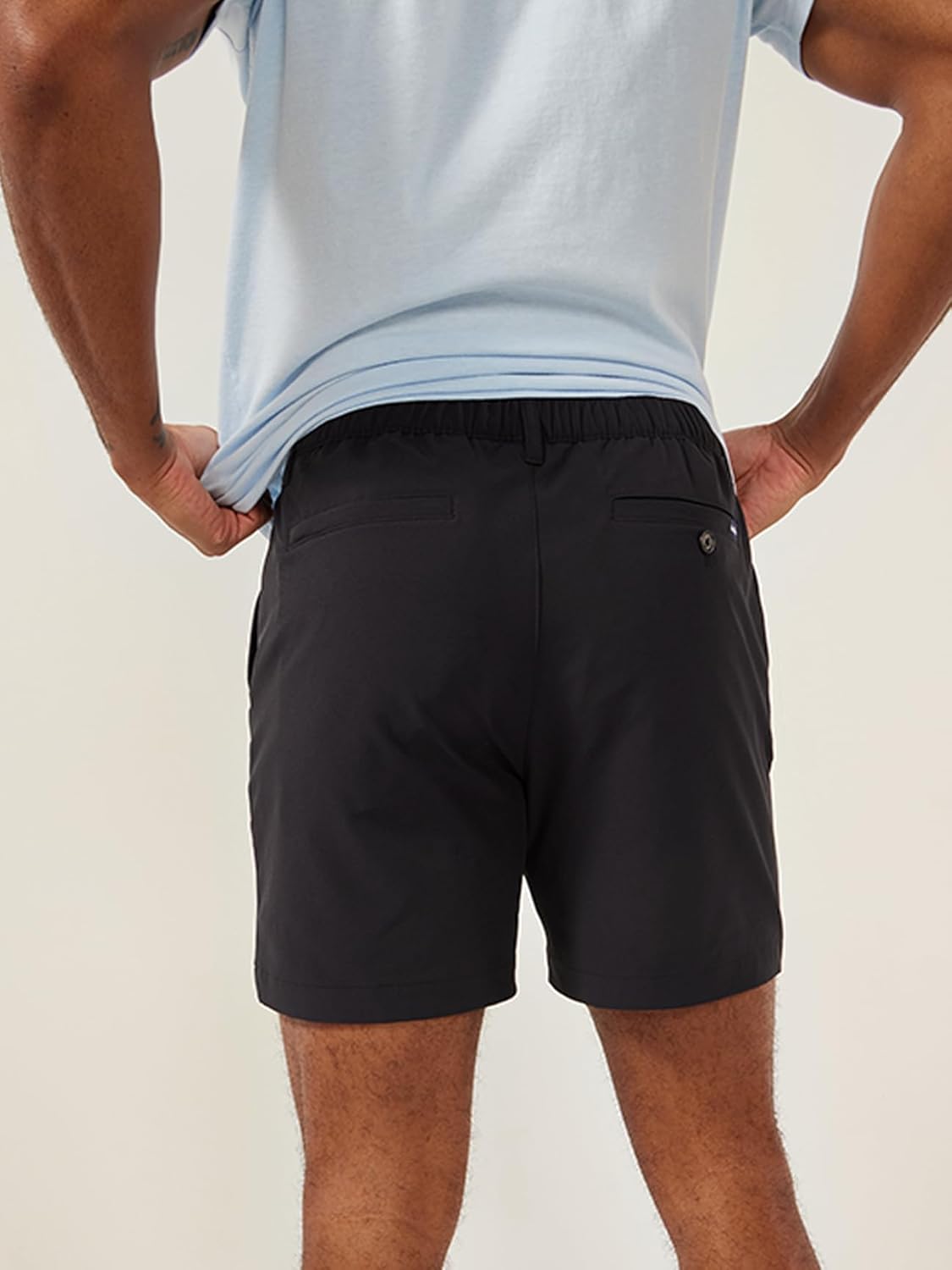 Chubbies Everywear Men’s Shorts – Mens Shorts Casual 6in Inseam, Elastic Waist, Water-Resistant, Zipper Pocket