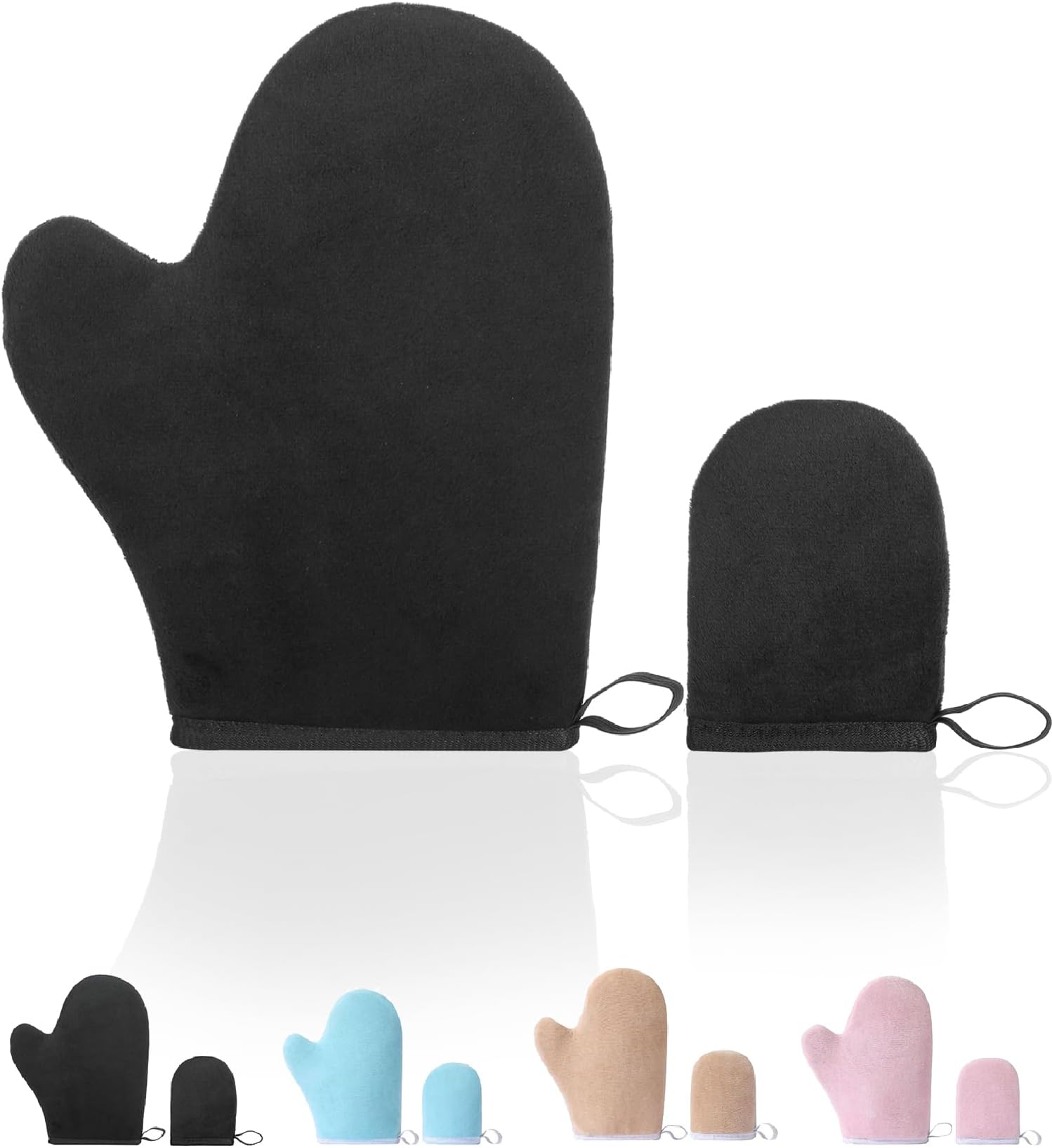 Slick- Tanning Mitt for Self Tan with Mini Face Tan Mitt, Self Tanner Mitt, Tanning Mitt, Tanning Mitts, Tan Mitt, Tanning Glove for Self Tan, Self Tanner Mitt Applicator, Tan Mitt Applicator