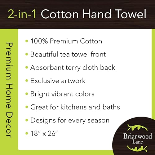 Miniatura 4 de Briarwood Lane Toalla de mano de gnomos de Acción de Gracias 26" x 18"