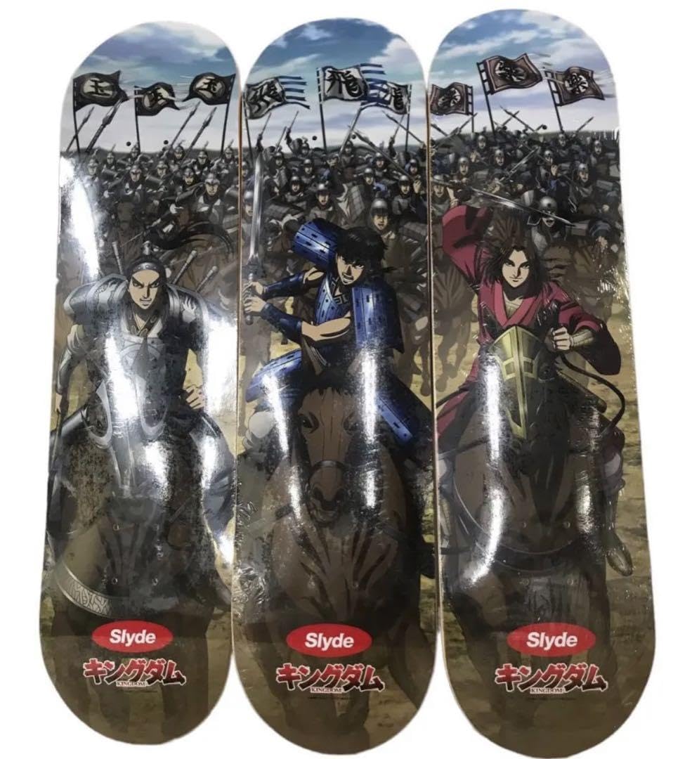 新品！キングダムスケボー/キングダム&Slydeコラボスケートボードデッキ キングダム スケートボード 新品！キングダムスケボー/キングダム