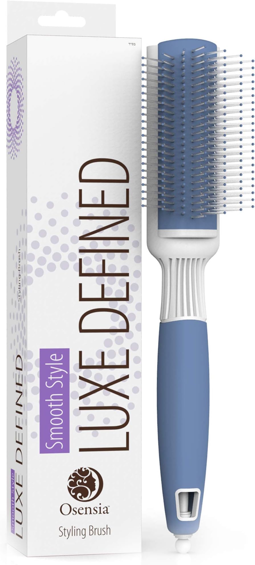 Curl Brush Detangler - Customizable Natural Hair Brush with 7 Removable Rows - Curl Enhancer for Styling, Diffusing, Blow Drying, & Smoothing - Detangling Brush for Curly Hair by Osensia