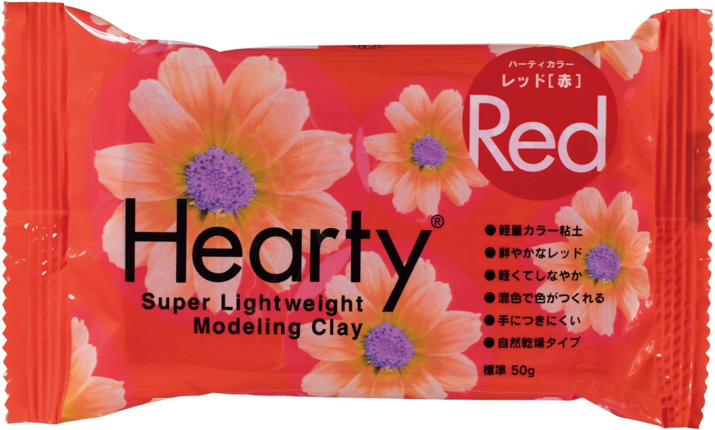 Padico Harti Clay Color 1.8 oz (50 g), Red 3154