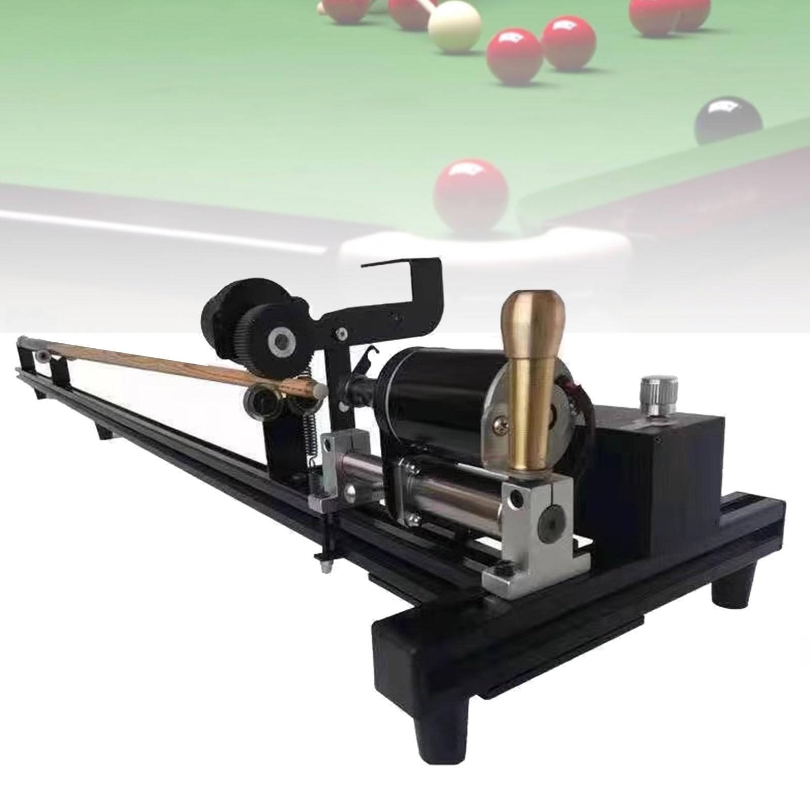 JXYQ Billiards Cue Repair Lathe, Easy to Use for Tip Clip and Maintenance, Multifunctional Snooker Cue Repairing Machine