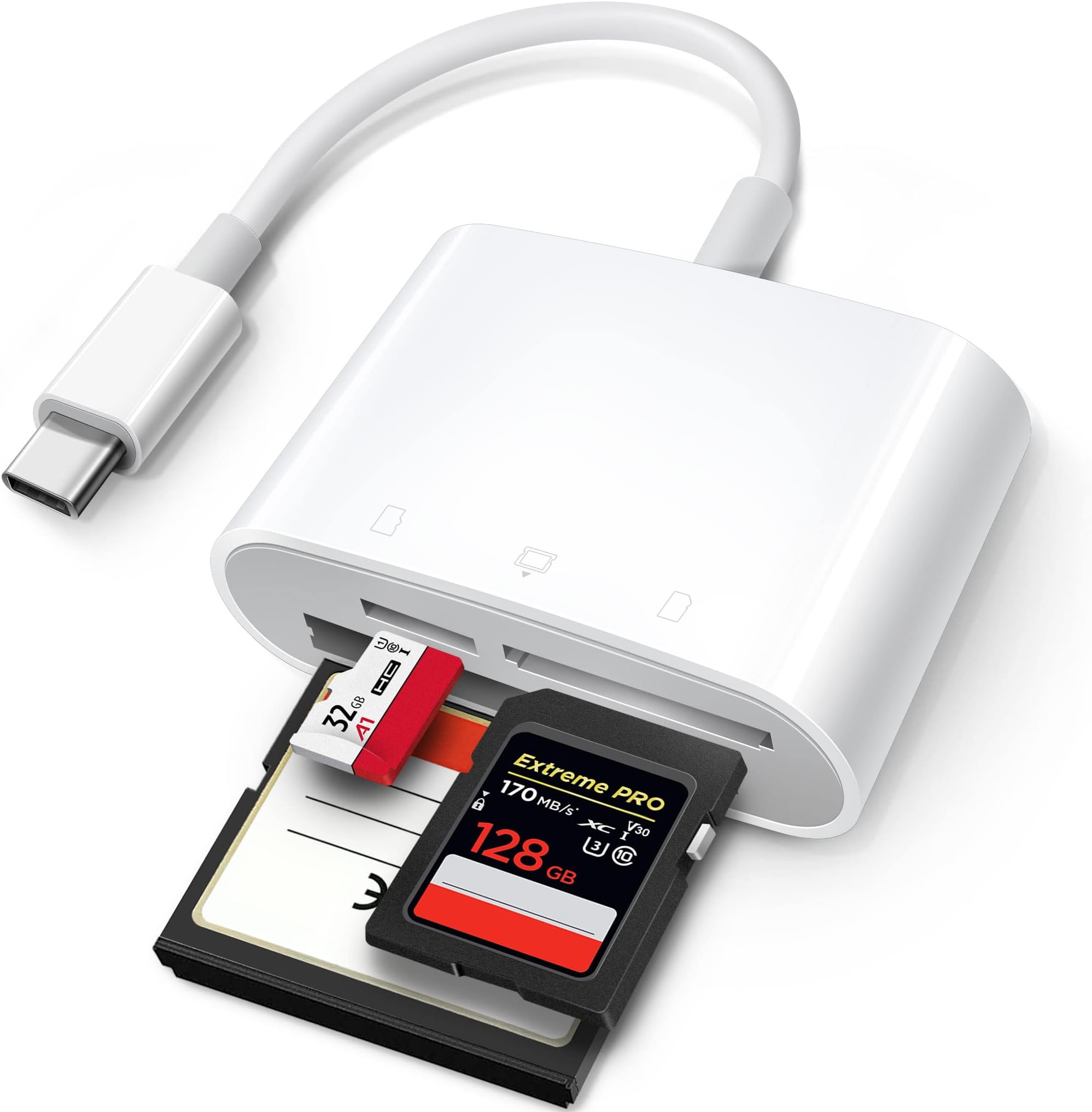 USB3.0 Multi SD Card Reader, SD/TF/Micro SD/CF/MS/XD 7in1