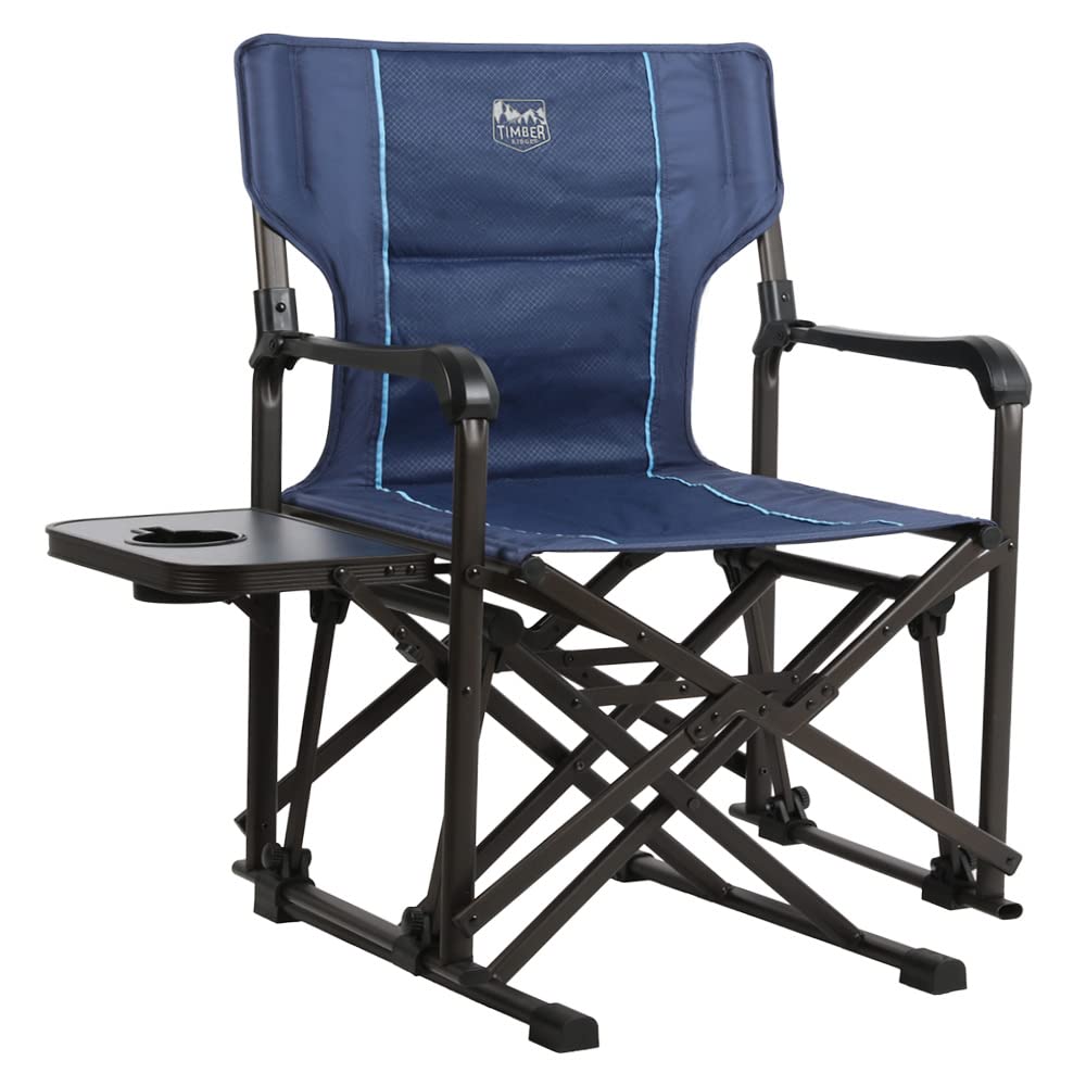 Buy TIMBER RIDGE Outdoor Directors Side Table Rocking Folding Glider