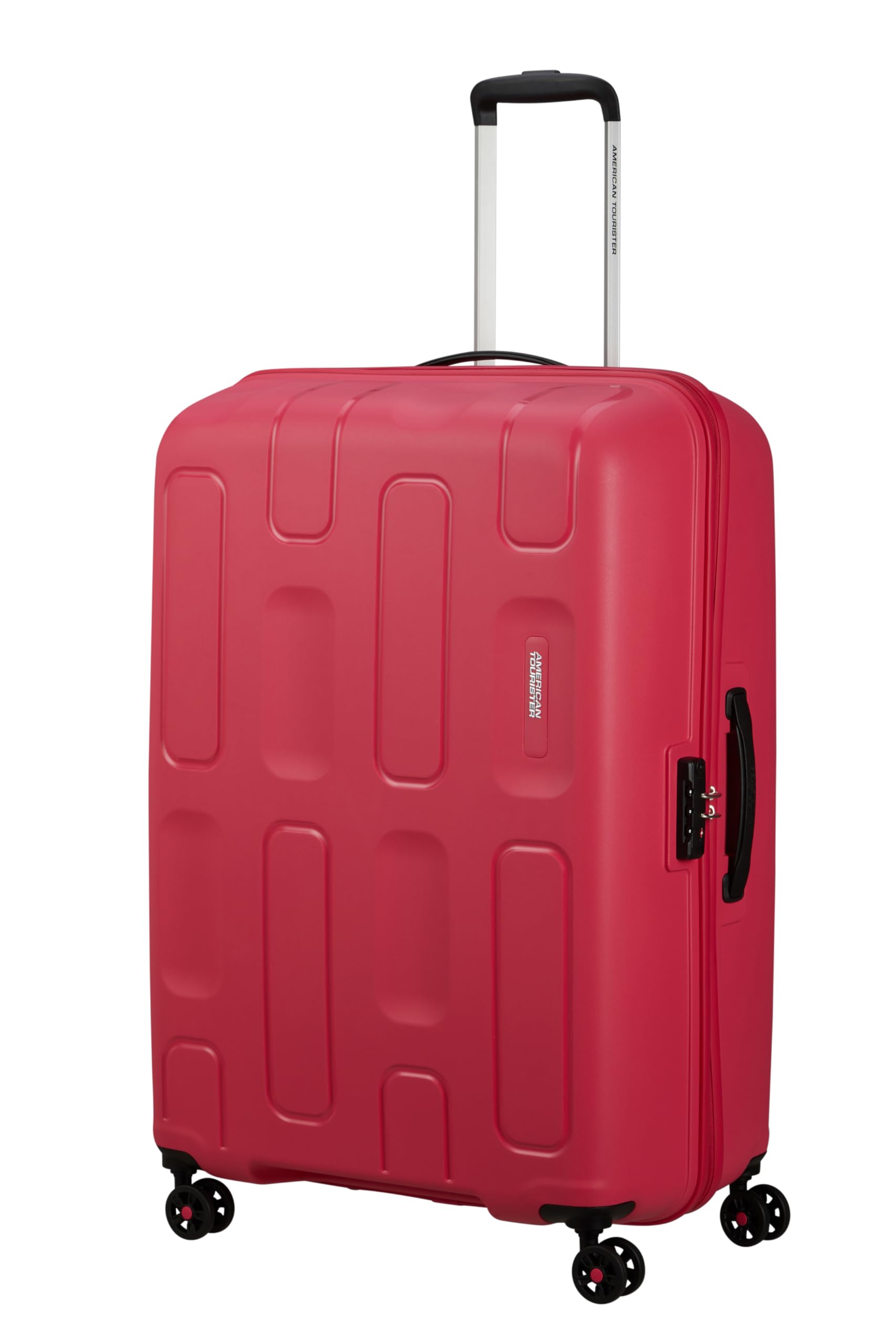 American Tourister Ellipso - Spinner L, Valigia, 79 cm, 104 L, Rosa (Pink Flash)